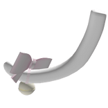 Σ:3 cute soft tail in white 