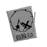 sad anxious anime boy