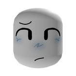 Sad Guest Face (White)