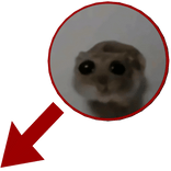 Sad Hamster Pointing