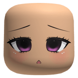 Sad Kawaii Face - Pink