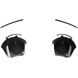 † sad sleepy tired droopy blank anime eyes black