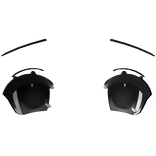 † sad sleepy tired droopy blank anime eyes black