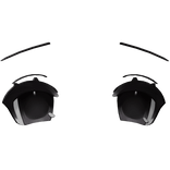 † sad sleepy tired droopy blank anime eyes black