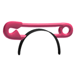 Saftypin_Headband pink