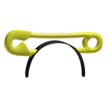 Saftypin_Headband yellow