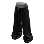 Sagging Sweatpants Black