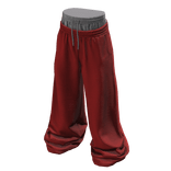 Sagging Sweatpants Red