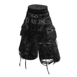 Saggy Jorts Ripped Black Camo PLS