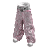Saggy Skull Boxer Jeans