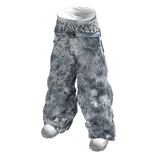 Saggy Skull Boxer Jeans