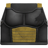 Saiyan Battle Armor Vest Black