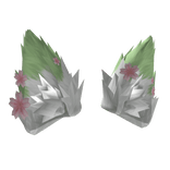 Sakura Kitsune Fox Ears (Light Green)