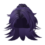 Samurai Anime Purple Hair