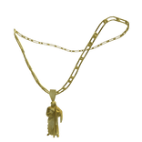  San Judas Gold 3D Pendant