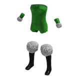 Santa 'Brina in Christmas Green