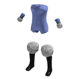 Santa 'Brina in Pastel Blue