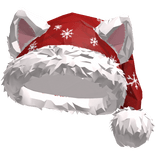 Santa Cat Hat