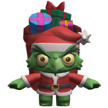 Santa Grinch Shoulder Pal Christmas