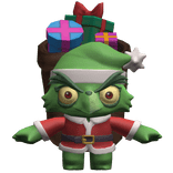 Santa Grinch Shoulder Pal Christmas