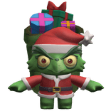 Santa Grinch Shoulder Pal Christmas