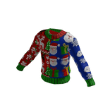 Santa Present Snowflake Cardigan