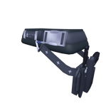 Saori Navy Blue Pant w/ Belt & Accessories