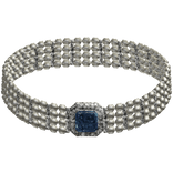 Sapphire Pearly Choker (3.0)