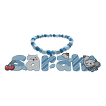 Sarah blue necklace
