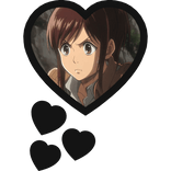 Sasha Braus Thinking Hearts Attack On Titan