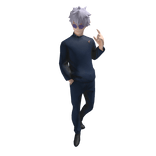 Satoru Gojo Shoulder Pal Jujutsu Kaisen Anime 