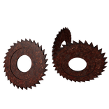 Saw Blade Right Shoulder (Dirty)