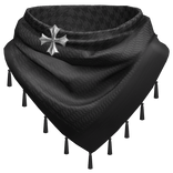 Scarf Chrome Cross Black Tactical Shemagh Keffiyeh