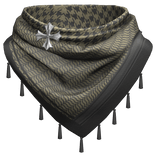 Scarf Chrome Cross Green Tactical Shemagh Keffiyeh