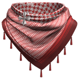 Scarf Chrome Cross Red Tactical Shemagh Keffiyeh