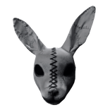 scary bunny mask niche\doll\horror