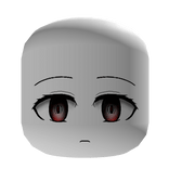 Scary vampire chibi face