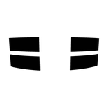 Scene black facepaint