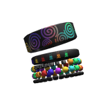 Scene Kandi (LEFT) Rainbow Decora Emo Bracelet 