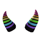 scene rainbow horns