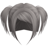 ☆ scene rockstar messy pigtails ashe