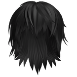 Scene Vampire Mullet (Black)