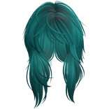 Scene Windy Hair (Teal)