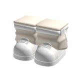 🍀School Girl Sneakers (Beige)