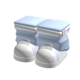 🍀School Girl Sneakers (Blue)