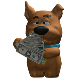 Scooby Doo Money Rich Flex