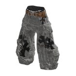 SCORCH Ice Camo Society Cargo Pants Baggy Loose
