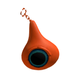 SCP 131 Red Orange Keychain 