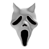 👻🔪 Screaming Devil Ghost Mask (WHITE)