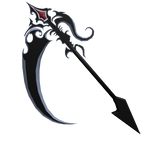 Scythe With Red Gem